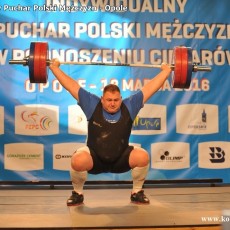 zawodnik kat. + 105 kg - Krzysztof Klicki (CLKS Mazovia Ciechanów)