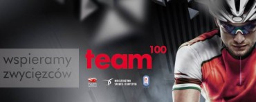 BARTŁOMIEJ ADAMUS W PROGRAMIE TEAM 100. GRATULUJEMY!