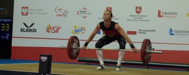 AGNIESZKA KUCZMASZEWSKA SZÓSTA, PAULINA KUDŁASZYK DZIEWIĄTA W KAT. 48 KG U23.