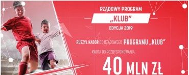 Ruszył nabór wniosków do Programu MSiT KLUB 2019!