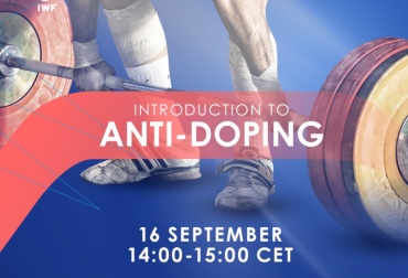 ITA - IWF Anti-Doping Webinar Series - drugi cykl szkoleń antydopingowych
