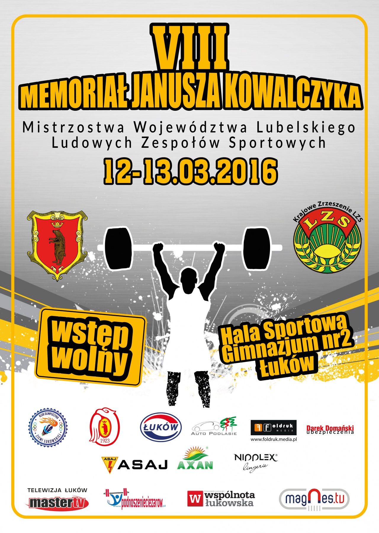 Mistrzostwa Województwa Lubelskiego LZS - Memoriał Janusza Kowalczyka - Łuków