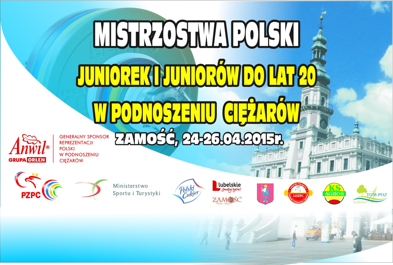 Mistrzostwa Polski Juniorek i Juniorów do 20 lat - Zamość