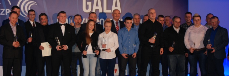 UROCZYSTA GALA PZPC. NAGRODY DLA NAJLEPSZYCH ZAWODNICZEK, ZAWODNIKÓW I TRENERÓW ZA ROK 2014. 