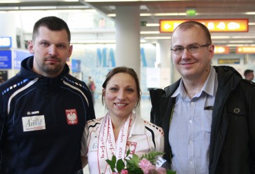 OLA JUŻ W DOMU, GRATULACJE OD PREZYDENTA IWF!