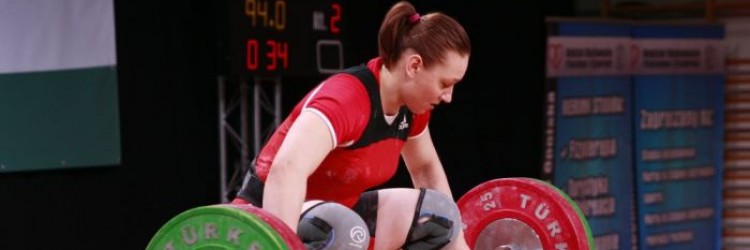 KATARZYNA LISEWSKA TRZECIA W GR. B KAT. 75 KG.