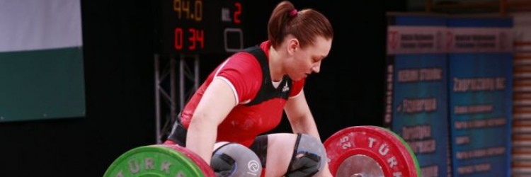 KATARZYNA LISEWSKA TRZECIA W GR. B KAT. 75 KG. 