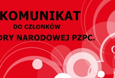 UWAGA - CZŁONKOWIE KADRY NARODOWEJ PZPC