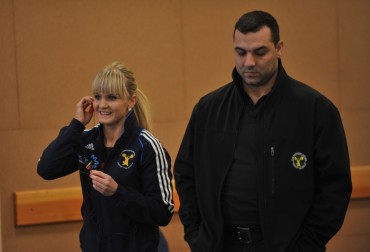 K. KRASKA SIÓDMA W KAT. 63 KG, K. SZRAMIAK SZÓSTY W KAT. 77 KG.