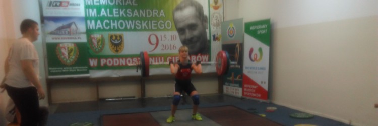 9. MEMORIAŁ ALEKSANDRA MACHOWSKIEGO. UDANE ZAWODY WE WROCŁAWIU.