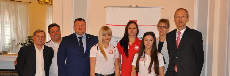 MEDALISTKI Z EJLATU Z WIZYTĄ W MINISTERSTWIE SPORTU I TURYSTYKI