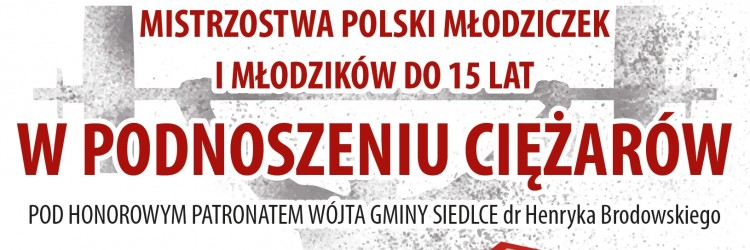 LISTY STARTOWE MP U15! NOWY PROGRAM ZAWODÓW! 