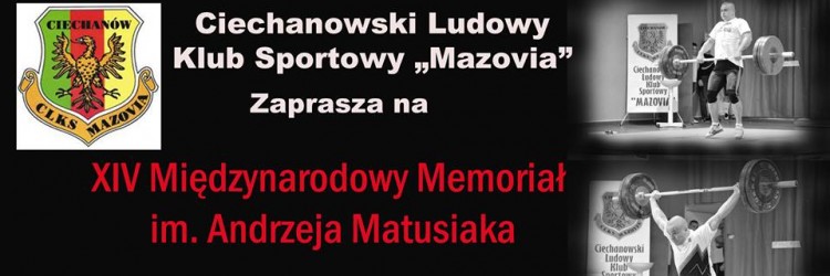 14. MEMORIAŁ ANDRZEJA MATUSIAKA, PIĄTEK, 24 LISTOPADA.
