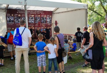 9 czerwca - 20. Piknik Olimpijski! Ciężary obecne w Parku Kępa Potocka.