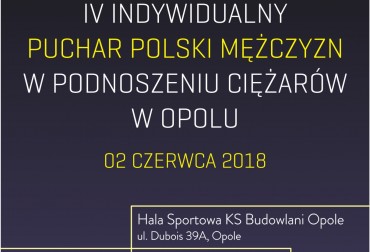 Za tydzień w Opolu turniej Indywidualnego Pucharu Polski Mężczyzn 