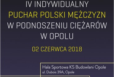 Za tydzień w Opolu turniej Indywidualnego Pucharu Polski Mężczyzn