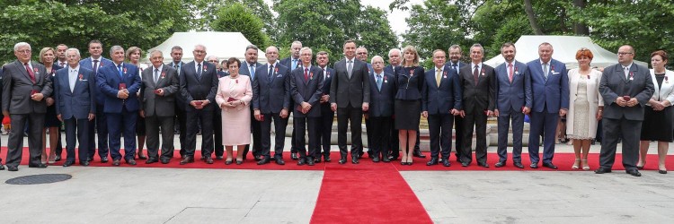 SERDUCHO SAMORZĄDOWCA, OLIMPIJSKI SPOKÓJ WÓJTA I ZŁOTY KRZYŻ ZASŁUGI