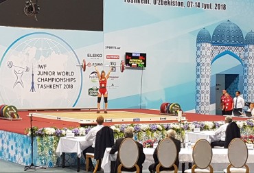 SYLWIA OLEŚKIEWICZ NA 10. MIEJSCU W KAT. 48 KG MŚ U20 W TASZKIENCIE