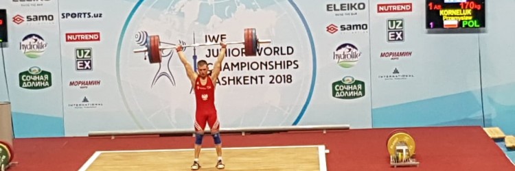 PRZEMYSŁAW KORNELUK CZWARTYM JUNIOREM ŚWIATA W KAT. 77 KG.