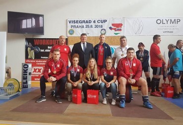 POLSKA NA TRZECIM MIEJSCU W 4. TURNIEJU VISEGRAD CUP W PRADZE.