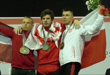 BARTŁOMIEJ ADAMUS TRZECI W KAT. 85 KG JUNIORÓW. 25 MEDAL DLA POLSKI W 2018!