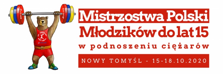 Komunikat organizacyjny Mistrzostw Polski U15 w Nowym Tomyślu
