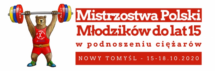 Komunikat organizacyjny Mistrzostw Polski U15 w Nowym Tomyślu