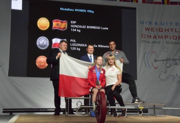 Amelia Łodzińska wicemistrzynią Europy do lat 15!