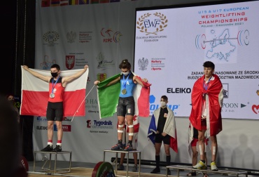 Szymon Góralski i Hubert Pietrzak z medalami za podrzut w ME w Ciechanowie