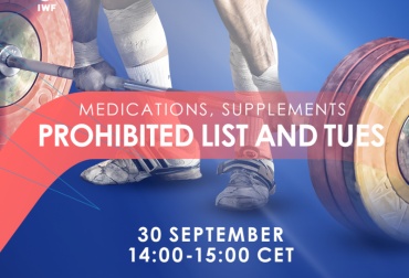ITA - IWF Anti-Doping Webinar Series - cykl szkoleń antydopingowych cz.3