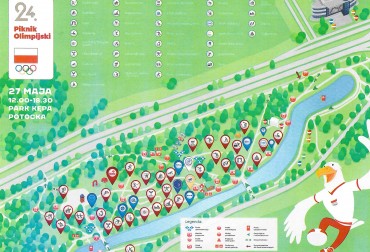 24. PIKNIK OLIMPIJSKI, SOBOTA 27 MAJA, START 12.00. PARK KĘPA POTOCKA W WARSZAWIE