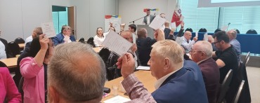 OBRADOWAŁ ZJAZD SPRAWOZDAWCZY PZPC