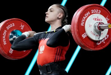 6. MIEJSCE WERONIKI ZIELIŃSKIEJ-STUBIŃSKIEJ W KAT. 81 KG. NAJLEPSZY POLSKI WYNIK WŚRÓD KOBIET OD 6 LAT.