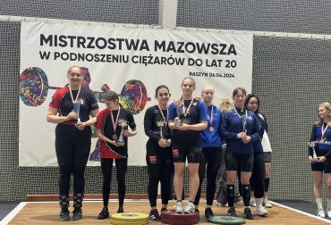 Mistrzostwa Mazowsza U20 w Podnoszeniu Ciężarów