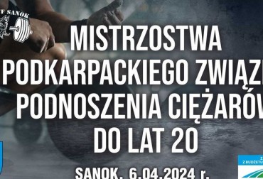 Mistrzostwa Podkarpackiego Związku Podnoszenia Ciężarów U20