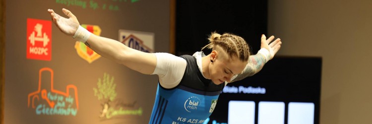 WERONIKA ZIELIŃSKA NAJLEPSZĄ ZAWODNICZKĄ 31. MP KOBIET W CIECHANOWIE