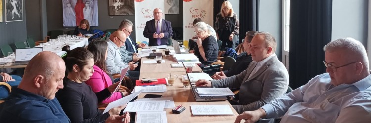WARSZAWA, 18 MARCA 2025. OBRADOWAŁ ZARZĄD PZPC.