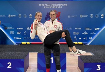 MEDAL NA WIELKANOC! W. ZIELIŃSKA TRZECIA W EUROPIE, B. ADAMUS SZÓSTY.