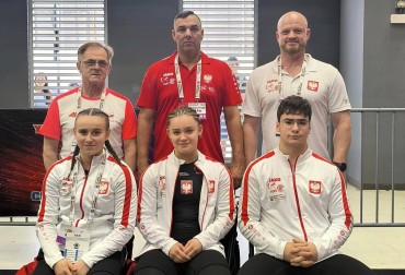 I. BURDA 5. F. DĄBEK 6, J. CHOIŃSKA 16. MISTRZOSTWA NA FINISZU
