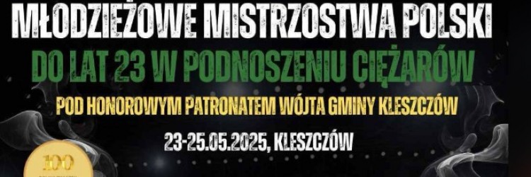 KLESZCZÓW WITA UCZESTNIKÓW MŁODZIEŻOWYCH MP U23!  LISTY STARTOWE!  