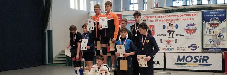 OTWARTE MISTRZOSTWA OSTROŁĘKI DO 15 LAT