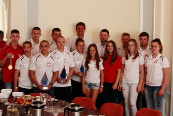 Wizyta Medalistów ME U15 i U17 u Ministra Sportu i Turystyki