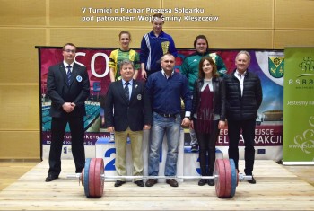 Turniej o Puchar Prezesa Solparku pod patronatem Wójta Gminy Kleszczów - 20.03.2016